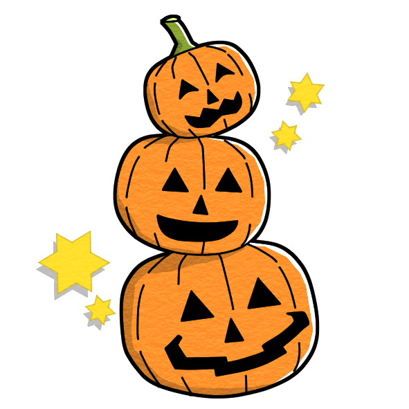 ほとんどのダウンロード かぼちゃ ハロウィン イラスト 無料イラスト素材 かわいいフリー素材 素材のプ