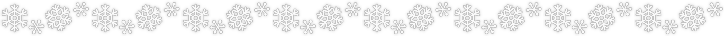 雪の結晶のライン素材 季節行事の無料イラスト素材集